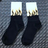 Contrast Flames Socks - Bold&Bright Contrast Flames Socks 4 yoga socks Bold&Bright 16.08