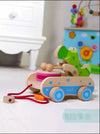 Baby Early Education: Drumming, Wooden Toy Car, Pull Rope, Hand Car eprolo Baby Early Education: Drumming, Bold&Bright