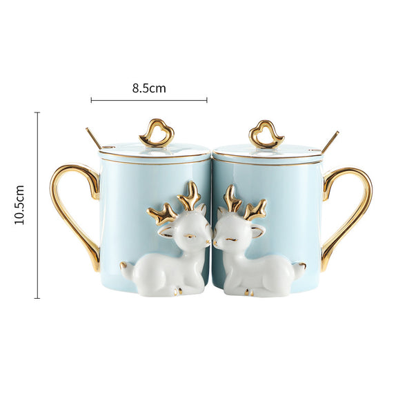 A Pair Of Suit Couple's Mugs Bold&Bright 0 Bold&Bright 3-style 117.71