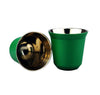 Coffee Cup Double Wall Stainless Steel Espresso Mugs Bold&Bright 0 Bold&Bright Green 21.24