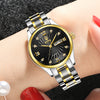 New Couple Models A Pair Of Watches Men's and Women's Watches Waterproof Watches Bold&Bright 0 Bold&Bright Gold-black 175.45