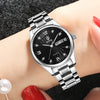 New Couple Models A Pair Of Watches Men's and Women's Watches Waterproof Watches Bold&Bright 0 Bold&Bright Black-Silver 175.45