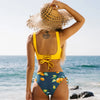 Women's Bikini Summer Swimsuit Front Cross Lace Up Two Piece Bathing Suit - Bold&Bright Women's Bikini Summer Swimsuit Front Cross Lace Up Two Piece Bathing Suit   Bold&Bright 23.03