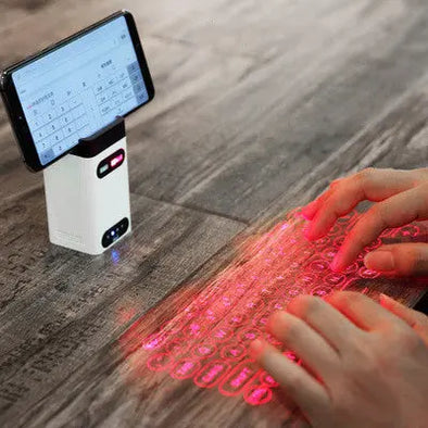 LEING FST Virtual Laser Keyboard Bluetooth Wireless Projector Phone Keyboard For Computer Pad Laptop With Mouse Function - Bold&Bright LEING FST Virtual Laser Keyboard Bluetooth Wireless Projector Phone Keyboard For Computer Pad Laptop With Mouse Function   Bold&Bright 64.72