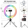 Stand Selfie Ring Light Led Seven-Color Beauty Fill Light - Bold&Bright Stand Selfie Ring Light Led Seven-Color Beauty Fill Light  Stand Selfie Ring Light Led eprolo 44.00