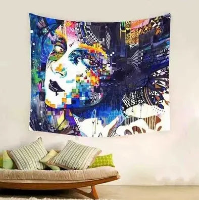 Home decor tapestry tarpaulin - Bold&Bright Home decor tapestry tarpaulin 150x130cm  Bold&Bright 19.82