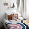 Bohemian Rainbow Blanket Tapestry Home Decor - Bold&Bright Bohemian Rainbow Blanket Tapestry Home Decor   Bold&Bright 80.57