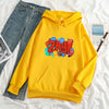 Color Art ZAYN Printed Letter Hoodie Hoodies For Men And Women Bold&Bright 0 Bold&Bright Yellow-XXL 26.29