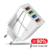 USB Charger Quick Charge 3.0 4 Phone Adapter For Tablet Portable Wall Mobile Charger Fast Charger - Bold&Bright USB Charger Quick Charge 3.0 4 Phone Adapter For Tablet Portable Wall Mobile Charger Fast Charger   Bold&Bright 9.74