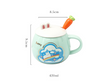 Korean Cartoon Creative Radish Rabbit Mugs Bold&Bright 0 Bold&Bright