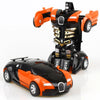 New One-key Deformation Car Toys Transform Robot Plastic Model Car eprolo New One-key Deformation Car Toys Bold&Bright orange 23.08