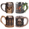 400ML 3D Skull Mugs Coffee Bold&Bright 0 Bold&Bright