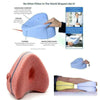 Heart-Shaped Foam Memory Pillow  Knee Support Relief Back Hips Wedge eprolo Heart-Shaped Foam Memory Pillow Bold&Bright