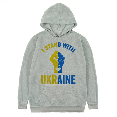 Printed Clothes Hoodies For Men And Women Bold&Bright 0 Bold&Bright Grey-3XL 26.72