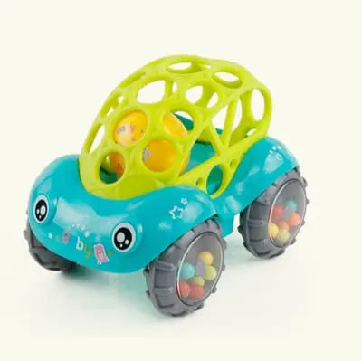 Baby Car Doll Toy Crib Mobile Bell Rings Grip Gutta Percha Hand Catching Ball s for Newborns 0-12 Months eprolo Baby Car Doll Toy Crib Mobile Bell Rings Bold&Bright Green 15.94