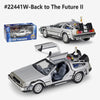 Welly 1:24 Diecast Alloy Model Car DMC-12 delorean back to the future Time Machine Metal Toy Car For Kid Toy Gift Collection eprolo Welly 1:24 Diecast Alloy Model Car Bold&Bright 2 63.72