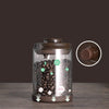 High Borosilicate Glass Coffee Jar  Exhaust Valve Moisture-proof Sealed Jar eprolo High Borosilicate Glass Coffee Jar Bold&Bright