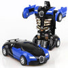 New One-key Deformation Car Toys Transform Robot Plastic Model Car eprolo New One-key Deformation Car Toys Bold&Bright blue 23.08