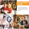 Video Youtube Fill Ring Light Lamp Live COOK 26CM Photography Lighting Phone eprolo Video Youtube Fill Ring Light Lamp Live Bold&Bright