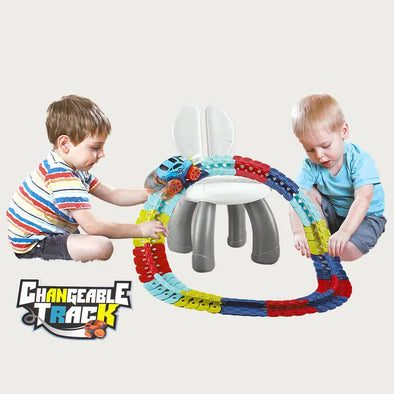 Children's Educational Toys Variety  Track Electric Light Railcar For Boys eprolo Children's Educational Toys Variety Train Bold&Bright