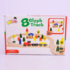 8 Character Track Ring Car 1. Building Blocks Early Education Toys eprolo 8 Character Track Ring Car 1 Bold&Bright