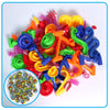 105PCS DIY Construction Marble  Children Gift For Baby Educational Toys eprolo 105PCS DIY Construction Marble Bold&Bright