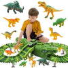 Children Racing Bend Rail Dinosaur  Track Led Electronic Flash Light eprolo Children Racing Bend Rail Dinosaur Bold&Bright