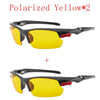 2PCS Polarized Car Night Vision Goggles  Unisex UV400 Eyewear Auto Accessries eprolo 2PCS Polarized Car Night Vision Goggles Bold&Bright Polarized-Yellow-B 13.00