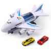 Toy Aircraft Music Story Simulation Track Passenger Plane Kids Airliner Toy Car eprolo Toy Aircraft Music Story Simulation Track Bold&Bright white-2 46.22