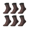 Warm Snow Socks - Bold&Bright Warm Snow Socks 6Pairs-Brown-35-40 yoga socks Bold&Bright 30.14