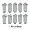 Breathable Sports Socks - Bold&Bright Breathable Sports Socks Gray-C-37-44 yoga socks Bold&Bright 24.40