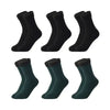 Warm Snow Socks - Bold&Bright Warm Snow Socks 3Black-3Green-35-40 yoga socks Bold&Bright 30.14