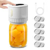 Cordless Automatic Jar Sealer Kit Bold&Bright Magic Electric Mason Jar Sealer Bold&Bright White 43.54