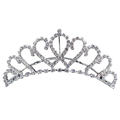 Wedding Accessories Bridal Crown Headdress Bold&Bright 0 Bold&Bright White 23.39