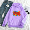 Color Art ZAYN Printed Letter Hoodie Hoodies For Men And Women Bold&Bright 0 Bold&Bright Purple-XXL 26.29