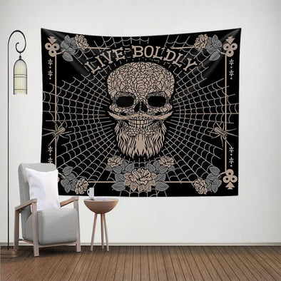 Skull Home Improvement Room Decor Tapestry - Bold&Bright Skull Home Improvement Room Decor Tapestry   Bold&Bright 14.56