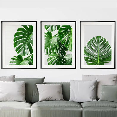 Home Decor Green Plant Canvas Painting - Bold&Bright Home Decor Green Plant Canvas Painting   Bold&Bright 12.31