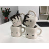 Marshmallow Ceramic Mugs White And Black Bold&Bright 0 Bold&Bright