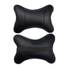 PU Leather Car Neck Pillow for Head Pain Relief Bold&Bright Spine Relief & Alignment Pillow Bold&Bright