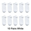 Breathable Sports Socks - Bold&Bright Breathable Sports Socks White-A-37-44 yoga socks Bold&Bright 24.40