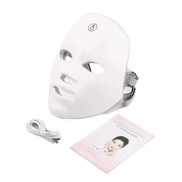 Photon Therapy Facial Mask - Bold&Bright Photon Therapy Facial Mask USB-White-No-Box mask Bold&Bright 73.65