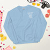 ''Never Give Up'' Sweatshirt Bold&Bright  Bold&Bright