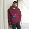 "Dream without limits" Hoodie Bold&Bright  Bold&Bright Maroon-3XL 44.00