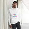 "Dream without limits" Hoodie Bold&Bright  Bold&Bright White-3XL 44.00