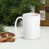 White glossy mug Bold&Bright  Bold&Bright