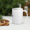 White glossy mug Bold&Bright  Bold&Bright 15-oz 17.00