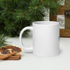 White glossy mug Bold&Bright  Bold&Bright