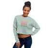 Crop Sweatshirt Bold&Bright  Bold&Bright Dusty-Blue-L 36.50