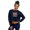 Crop Sweatshirt Bold&Bright  Bold&Bright Navy-L 36.50