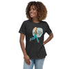 Women's Relaxed T-Shirt Bold&Bright  Bold&Bright Dark-Grey-Heather-3XL 29.50